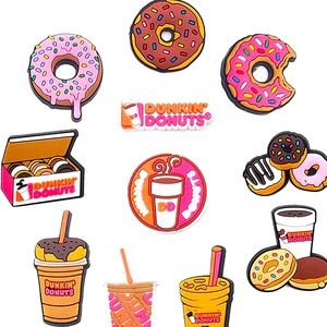 COPY - Dunkin donut croc charms